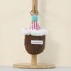 Plush Cake Pendant Cute Dessert Toy For Bag Decoration Girl Gift