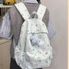 Korean Schoolbag Junior High School Girls Ins Fresh Stars High Value Backpack High School Students Large Capacity Lightweight Backpack