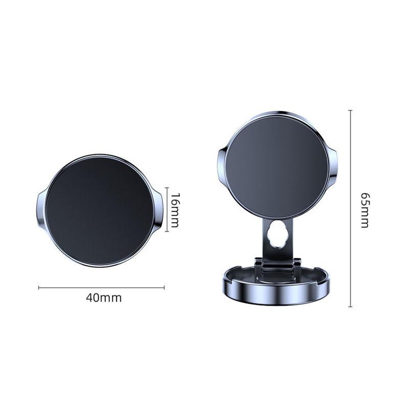 Car Magnetic Phone Holder 360 Rotating Universal Dashboard Mount Accessories Cars Phone Stand GZW