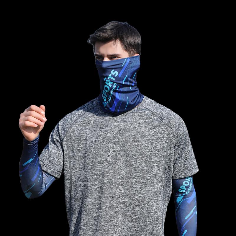 Lishi Unisex Ice Silk Cycling Sun Protection Balaclava