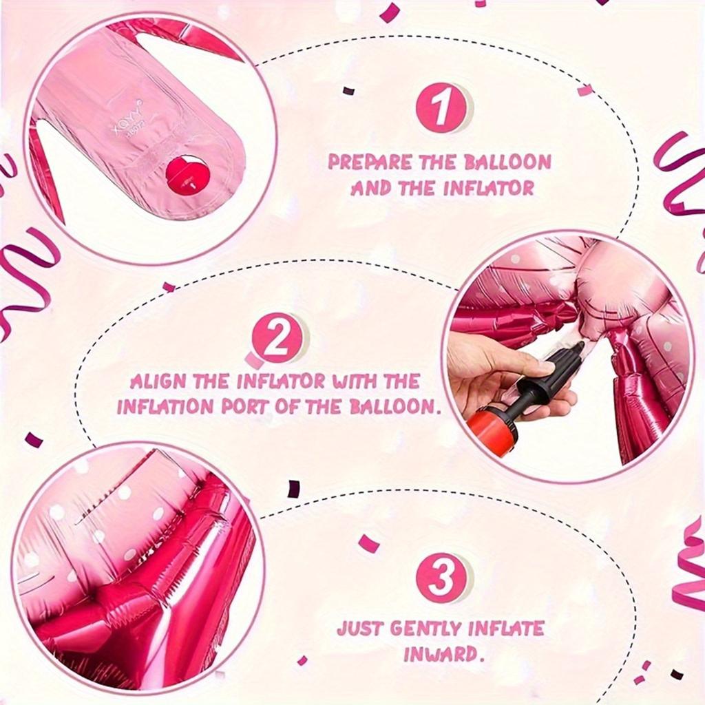 10pcs Bow Balloons Butterfly Theme Wedding Birthday New Year Bridal Gift Party Festival Party Christmas Decorations Bow Balloons