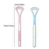2PCS Brush Tongue Cleaner Gentle Oral Cleaning Tool Tongue Cleaning Brush  for Bacteria Removal