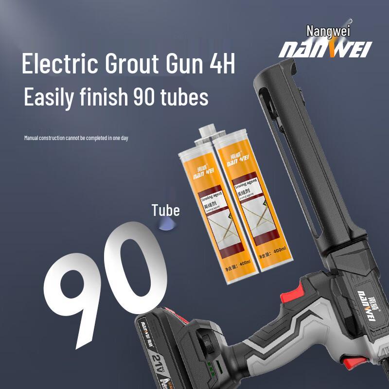 Nanwei Electric Caulking Gun Kit CN Plug (adapter Included)