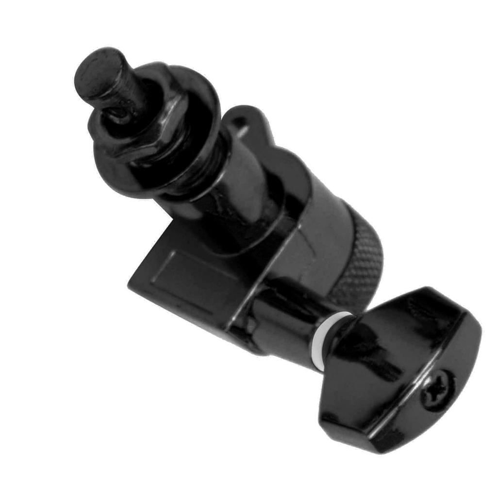 Matybobe Guitar Locking Tuners Locking Strings Sealed Tuning Key Pegs Durable Music Accessories Black Sets of 3 Left and 3 (6 Right)