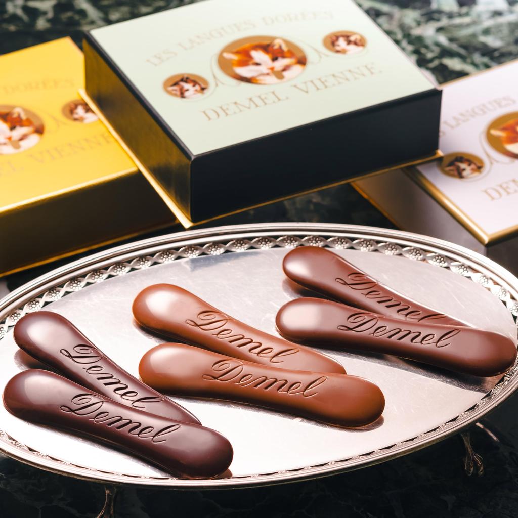 DEMEL Solid Chocolate Cat Label Hazelnut Chocolate Sweets Luxury Western Confectionery Gift Present Cat Cacao Vienna Valentine Day White Day