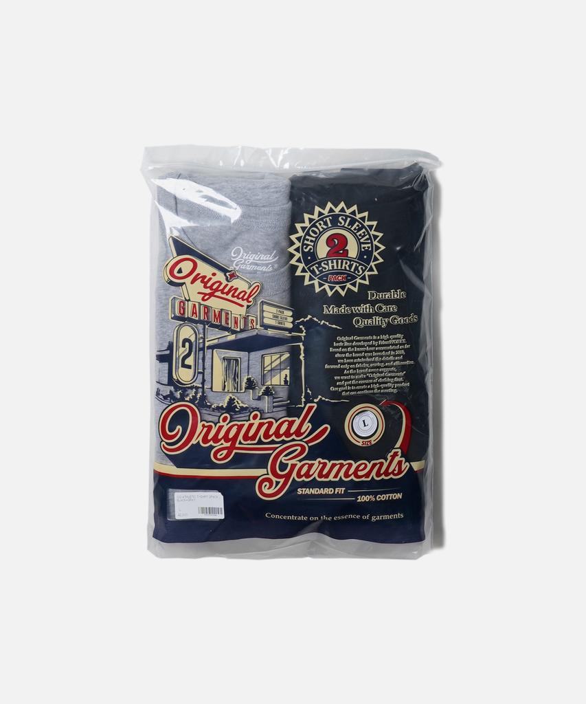 FRIZMWORKS Og Athletic T-Shirt 2Pack _ Gray + Black