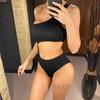 Neue Asymmetrische Cut Out Faltig Ein Stück Badeanzug Frauen Bademode Weiblichen Schulter Gepolsterte Badende Badeanzug Schwimmen Dame