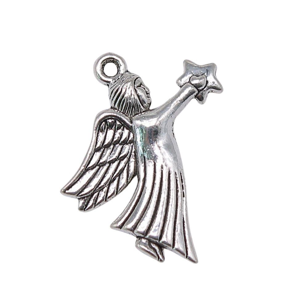 Charms Angel Pendants Kids' Jewelry Materials QC003