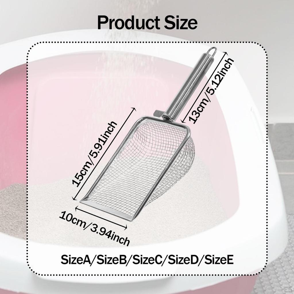 Cat Litter Pooper Scooper Kitten Mesh Convenient Sand Multifunctional Pet Waste Cleaning Tool