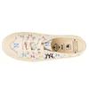 MLB Playball Mule MONOGRAM Mules Slip Resistant Abrasion Resistant Low Top Canvas Shoes Unisex White 32SHSM111-50W