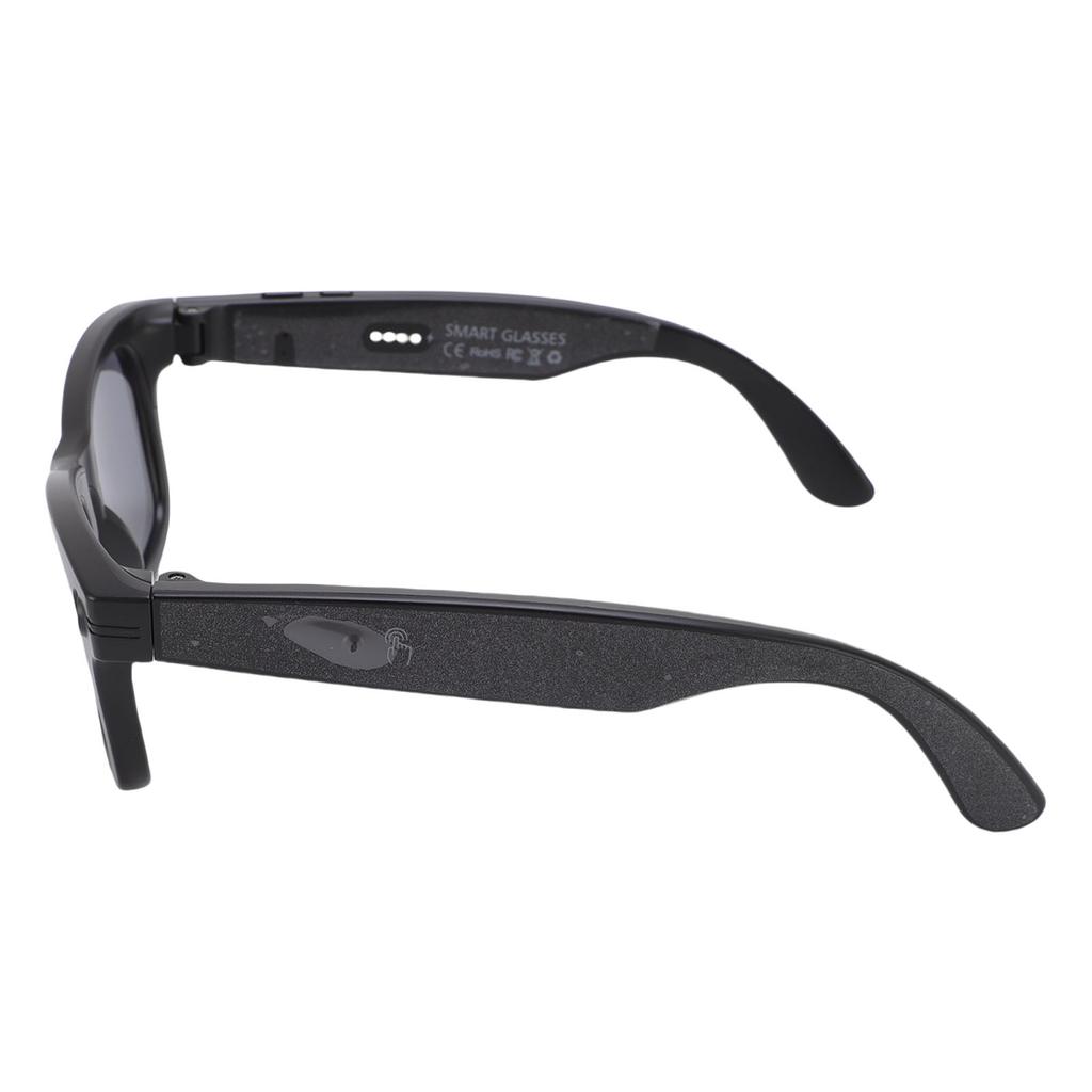 Smarte Brille 720P KI-Fotoerkennung Bluetooth 5.3 Musik und Anrufe IP65 Wasserdicht Smarte Kamera Brille