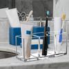 1/2PCS Clear Acrylic Desktop Pencil Holder Ins Large Capacity Sticky Note Organizer Desk Storage Shelf Organizer