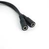 18awg 7A 30CM DC 12V 24V 1 Male To 2 Female 2 Way Splitter Connector DC Power Supply Adapter Extension Cable 5.5x2.1mm