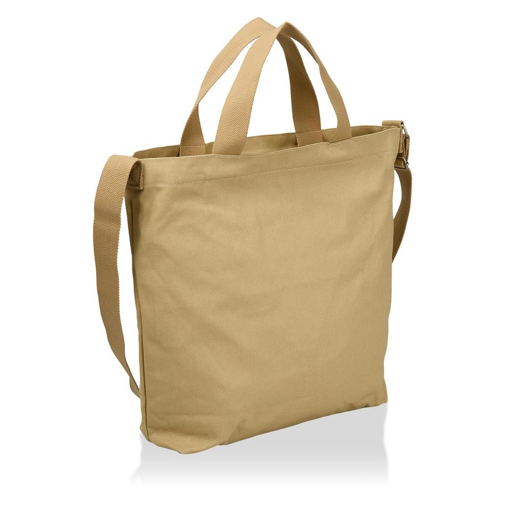 Elf 2-Way Tote Bag, Large, Canvas, Lightweight, Large Capacity, Perfect for School, Commuting, Leisure, and Town Use, 320-1352