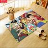 Anime Straw Hat Crew Doormat, Cartoon Pirate Non-slip Floor Mat, Decorative Entrance Rug for Home Living Room Bedroom Game Room