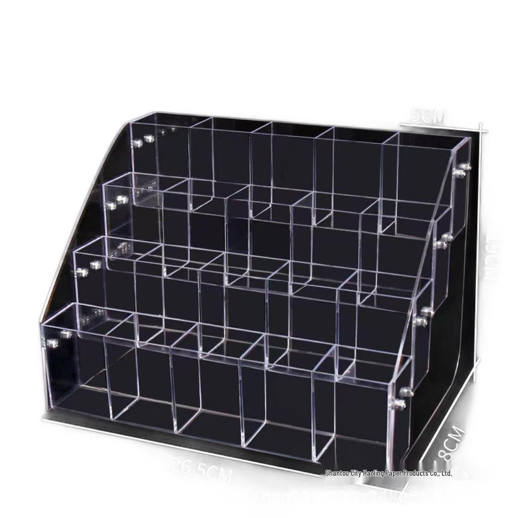 Clear Acrylic Pen and Pencil Holder Display Stand