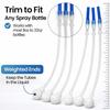 360 Degree Tilted Spray Bottle Adapter with Weighted Tube Upside Down