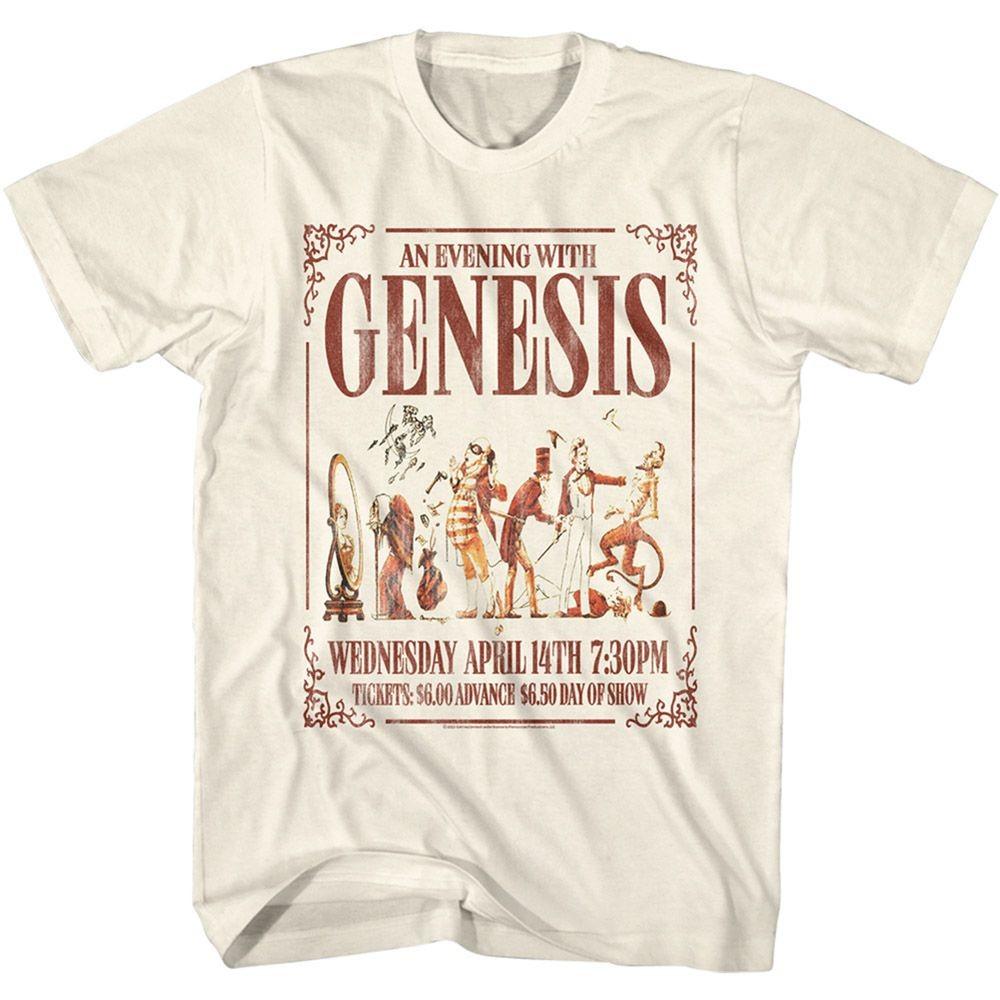 Genesis Evening With Genesis Poster Music Shirt