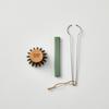 Beechwood Dishwasher Brush GREEN_CL1124016