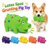 Weiches Latex-Punkt-Grunzschwein-Spielzeug Interaktives Hundekau-Spielzeug Für Kleine Mittlere Große Hunde