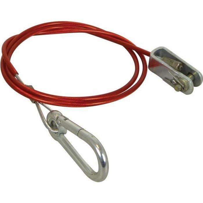 Câble de frein de sécurité - CARPOINT - 0438116 - 100 cm - 1500n/150 kg