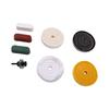Buffing Wheel Compound Kit 4 Inch Buffing Wheels 3 Polishing Compounds with 1 4in Drill Adapter