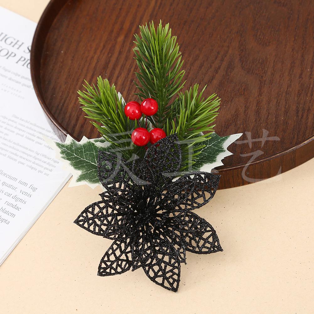 

Рождественские цветы, Украшения для рождественского празднования, Порошок лука-порея с полыми цветами, Украшения для рождественской елки, Подвески, Орнаменты, Ручная работа