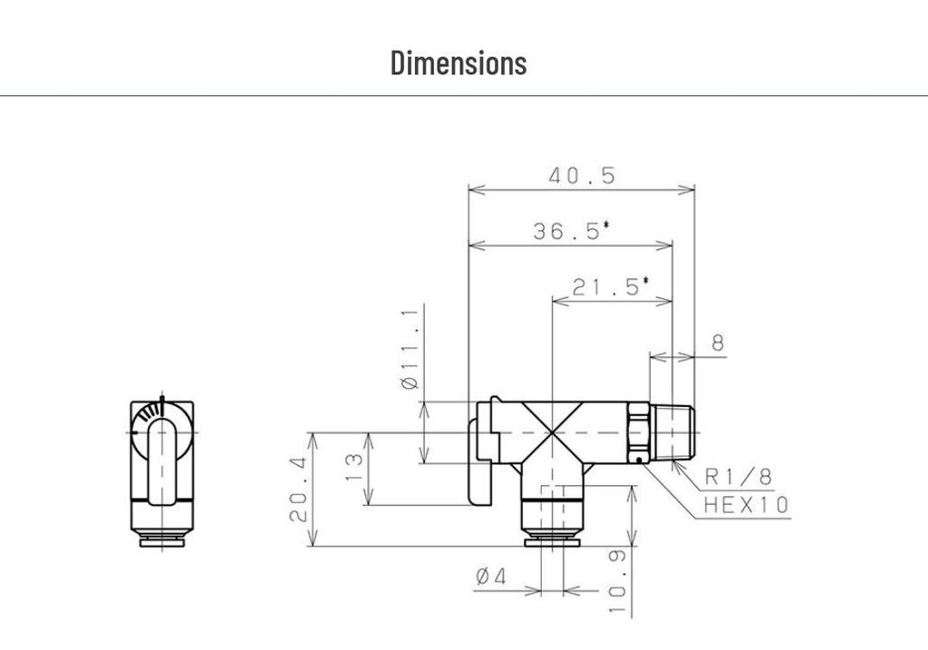 Japan PISCO Ball Valve BVC01-6 BVC01-4/1-3 - Original Genuine Product Available
