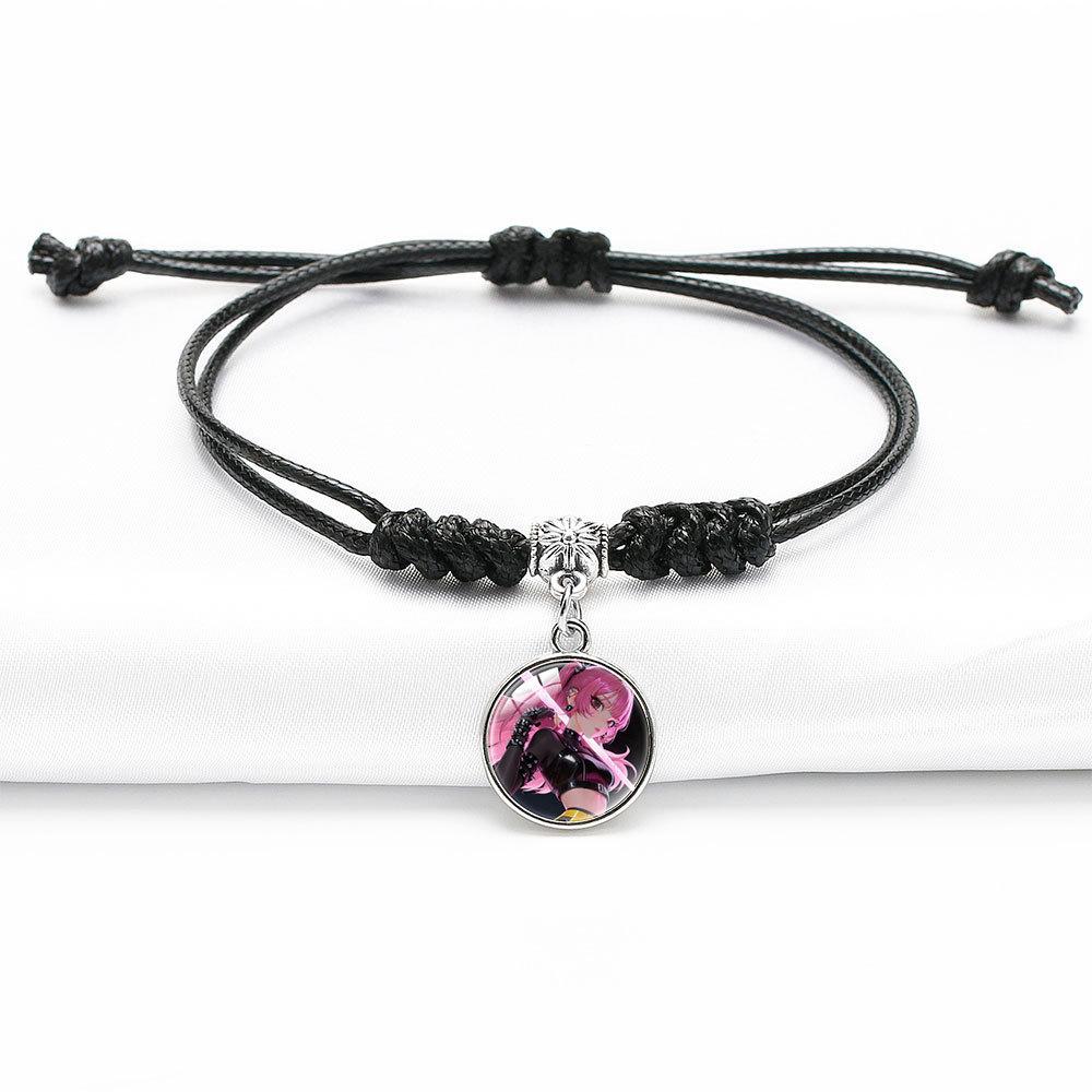 Simple Stylish Woven Bracelet Rumi Zoey Mira Diamond Knot Jewelry Adjustable Pendant Bracelet