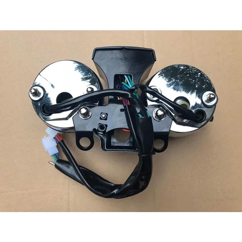 Motorcycle Instruent Tachometer Speedometer for Honda Jialing CM125 SDH125 125cc 1/2 Cables Tacho Speed Meter Clock Assembly