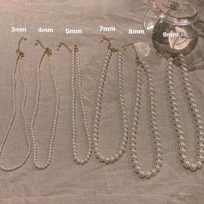 French Retro Pearl Necklace - Elegant, Versatile, High-End Fashion for Women