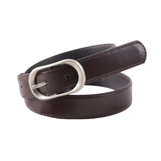 Imitation Leather Women Belt Adjustable Length Pin Buckle Waistband Dress Shirt Tops Belt Fashion Accessories