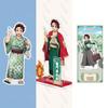 FOR Balde of Ghost Muichiro Figure Collection Acg Stand Uzui Tengen Acrylic Stand Gyomei Figur Standing Plate Kyoujurou Toys Boy