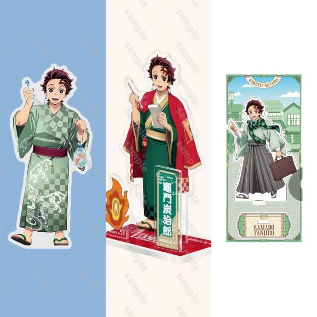 FOR Balde of Ghost Muichiro Figure Collection Acg Stand Uzui Tengen Acrylic Stand Gyomei Figur Standing Plate Kyoujurou Toys Boy