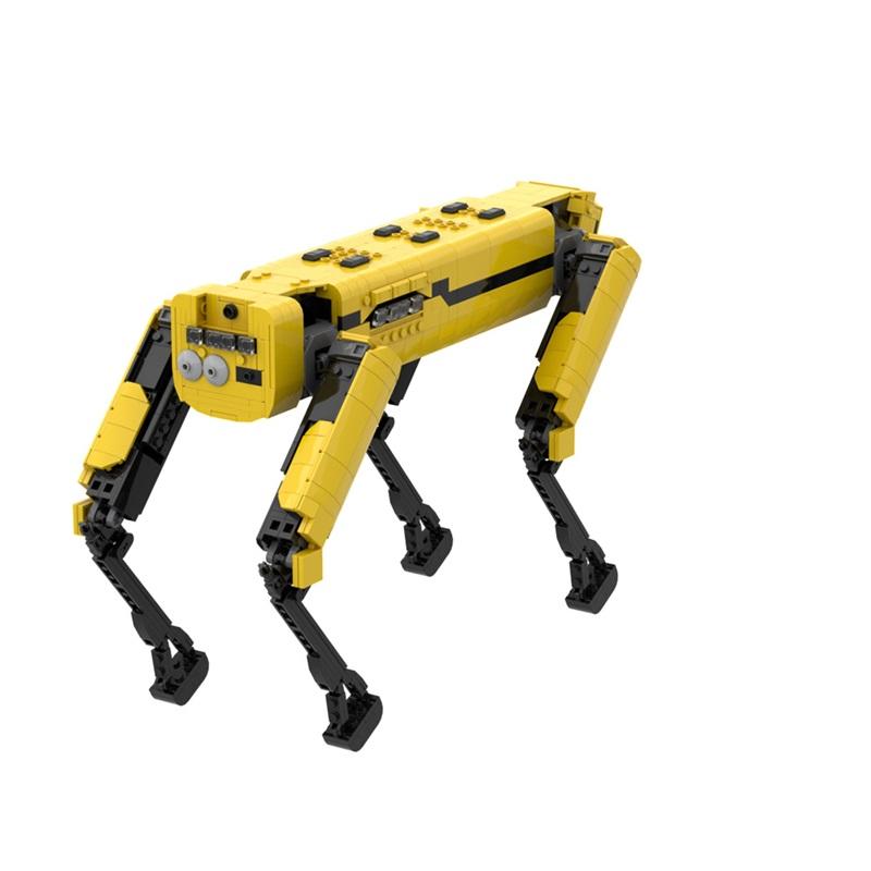 MOC Boston Dynamics Spot Robot Model Building Block Alpha Dog Activity Robot Assembled Brick Toy Gift For Adult