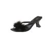 Infradito Piattaforma Moda Scarpe Donna 2025 Sandalo Femminile Tacchi Trasparenti Correttivi Lusso Ragazze Comfort Tacchi Alti Pantofole