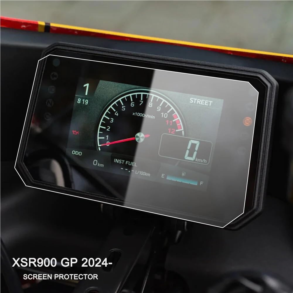 Meter Film XSR900GP 2024 Accessories Scratch Cluster Screen Dashboard Motorcycle Protective Equipment Film (2pcs)
