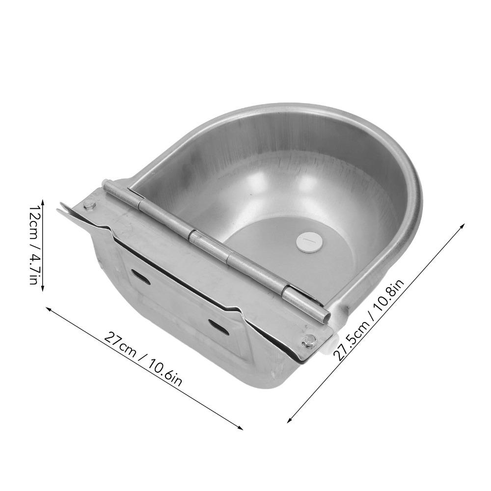 Float Ball Valve Cow Drinking Bowl Thickened Stainless Steel Water Bowl Livestock