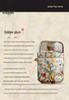 Golden Plum Ru Kiln Portable Tea Set: Quick-Brew Pot with Four Cups for Outdoor Camping and Kung Fu Tea