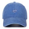 Women's Summer Heart Embroidery Sun Protection Baseball Cap