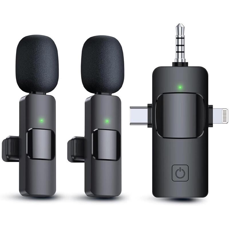 

YIXI K15 Dual Wireless Lavalier Microphone System