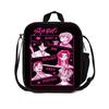 Gedruckte Hexenjäger K-Pop Essensbeutel, Studentin Huntrix Kpop Picknicktasche Kühltasche, Thermoisolierbeutel