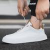 2025 neuer Plattform-Trend Sommer atmungsaktive Herrenschuhe Jugend Board Schuhe Schnürschuhe Casual Herren weiße Schuhe