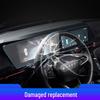 Scratch-Resistant Tempered Film for Baojun RC-5/RC-6 Navigation & Console Screens