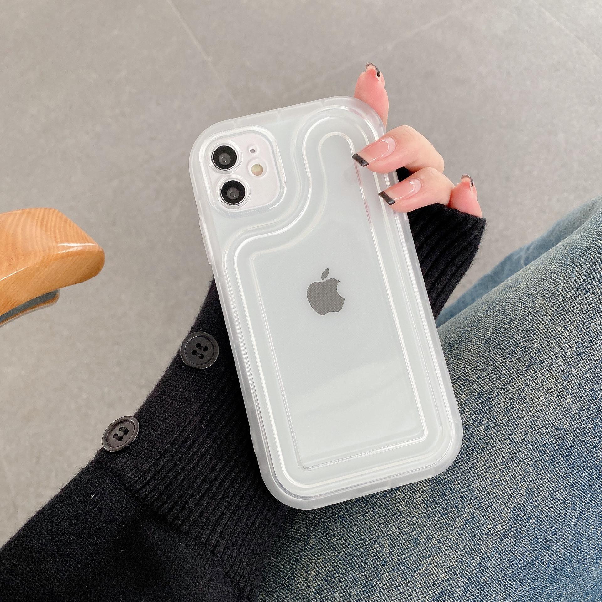 

Премиальный прозрачный чехол Airbag для iPhone 14 Pro Max/13/12/11 - дизайн для пары 14 Plus