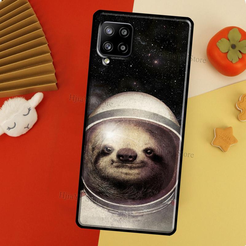 Sloth Stack Phone Case For Samsung Galaxy A51 A70 A71 A72 A52 A41 A31 A02S A12 A21S A20e A10 A40 A50
