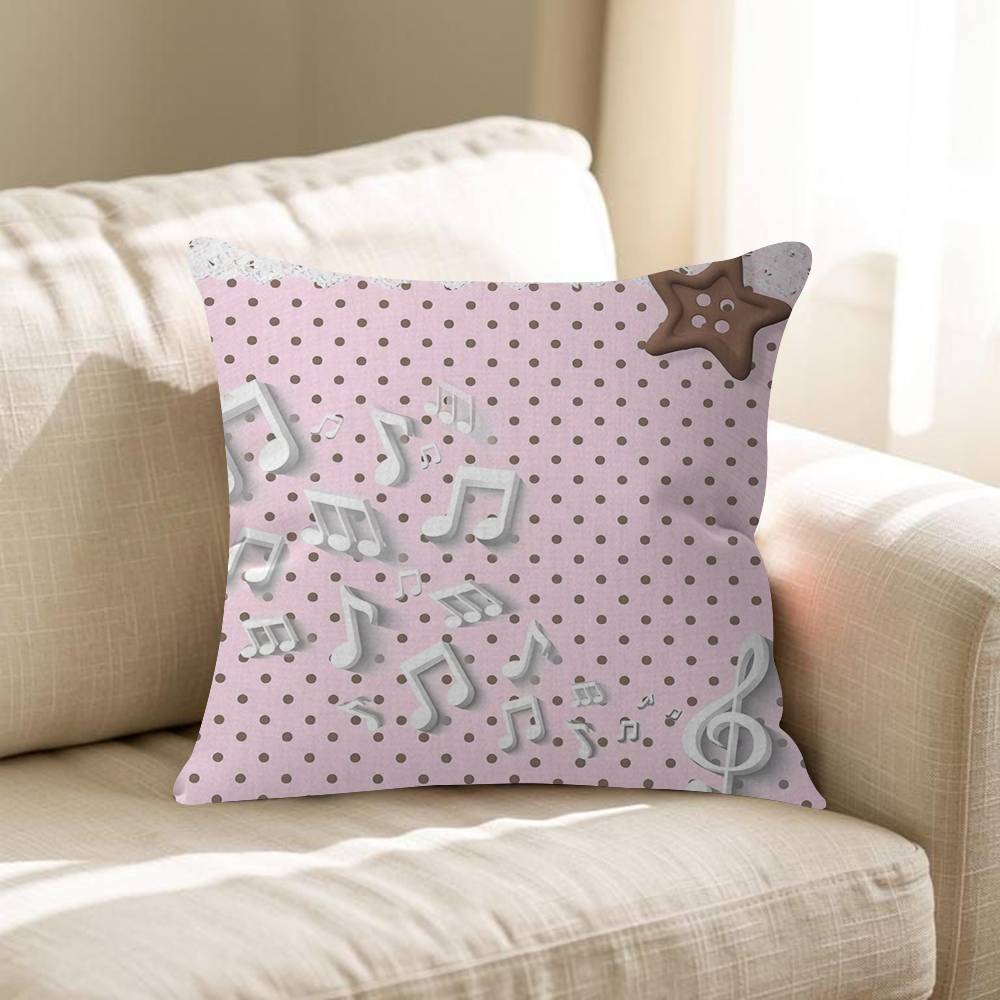 Chocolate Cartoon Cushion Cover Car Throw Pillow Case For Sofa Car Christmas Gift