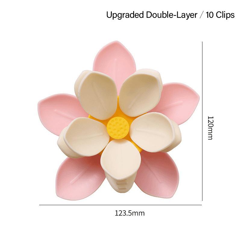 Sakura Magnetic Fridge Magnet Seal Clip Petal Sealing Clip Bag Clip Snack Sealer Multifunctional Kitchen Food Storage DJ005