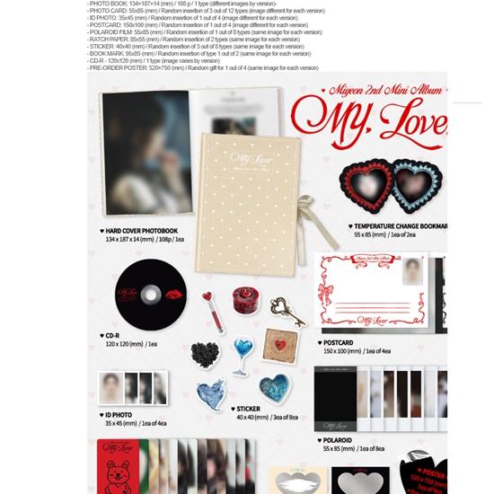 MIYEON - mini 2nd [MY, Lover] - Release  2025-12-24