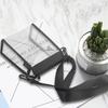 Enkrio Clear Transparent Crossbody Shoulder Clear Waterproof for Travel and Size Small Bag, Bag, Bag, Pouch, Pouch, Commuting,